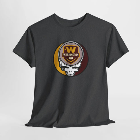 Grateful Dead - Washington Commanders Stealie Unisex T-Shirt - NFL - StealieShop